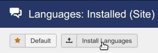 click install languages