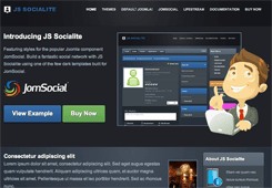 Socialite Joomla Template