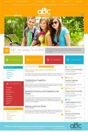 Red ABC Yellow