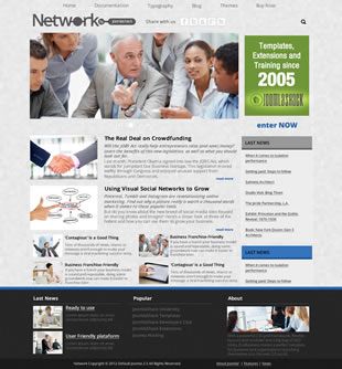 Blue network blue