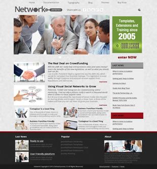 Red network darkred