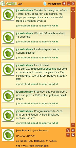 Joomlashack Tweets
