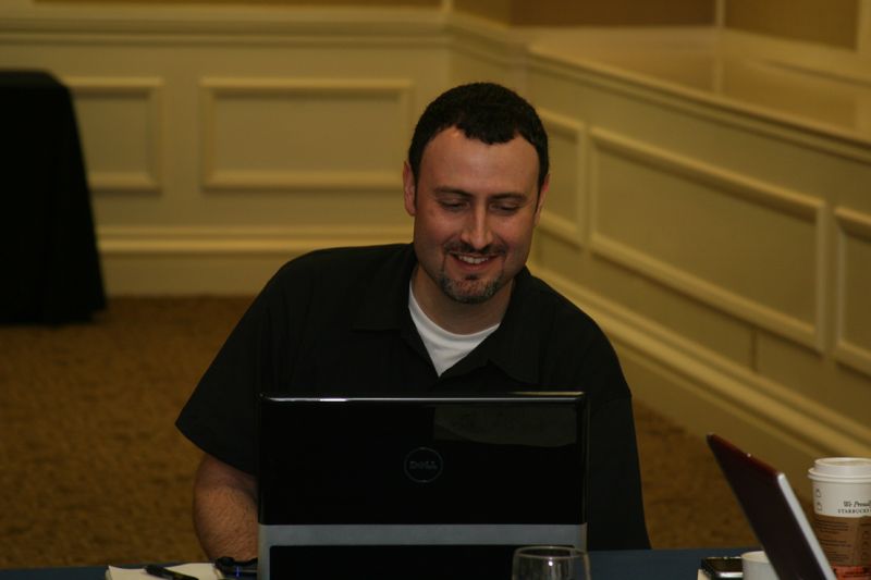 Shawn, always smiling when he's got a new idea for a killer deal to offer our customers.