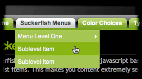 CSS dropdown menu for Joomla