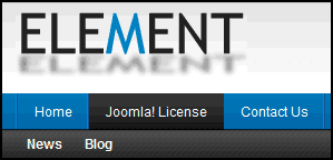 CSS drop out menu for Joomla