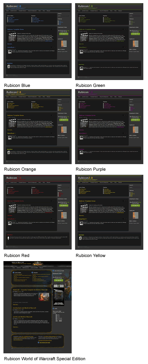 Rubicon Color Packs