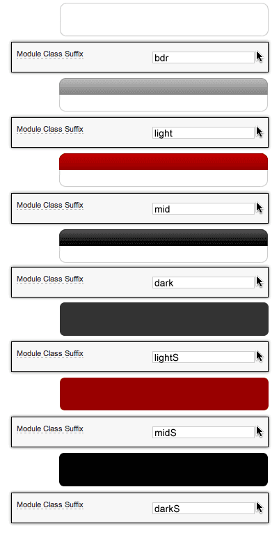 Simplicity Module Suffixes