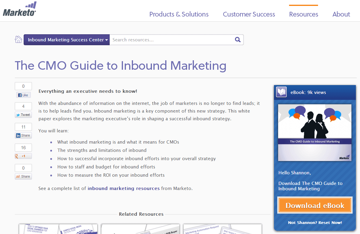 Marketo eBook