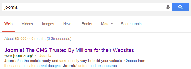 google joomla