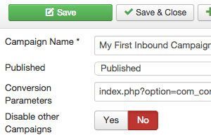 conversion tracking with jInbound