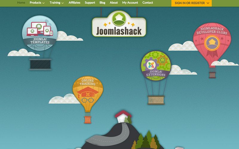 Joomlashack old design