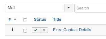 new field group joomla contact forms saved