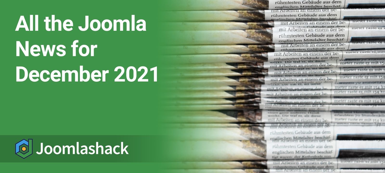 All the Joomla News for December 2021