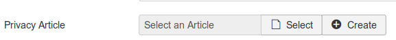 detailed privacy joomla article