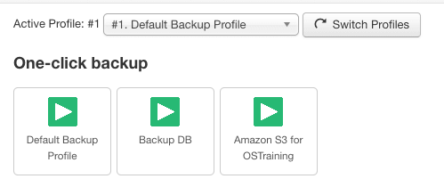 akeeba backup
