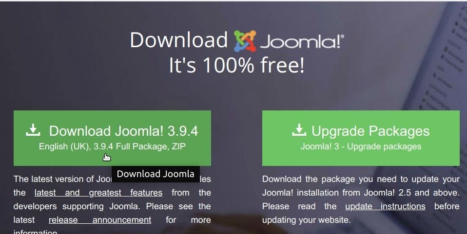 download joomla