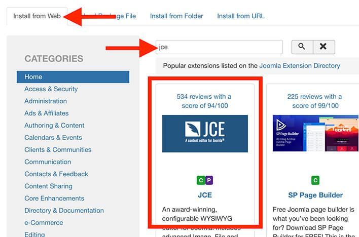 How to Rename Folders with JCE File Browser