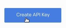 click create api key