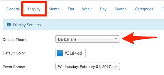 Barbarians, the New JCal Pro Theme