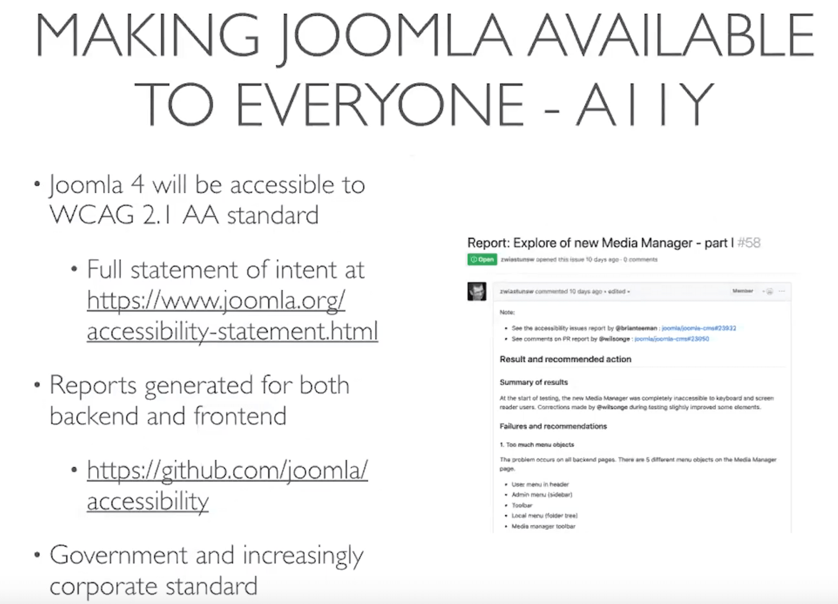 joomla 4 accessibility