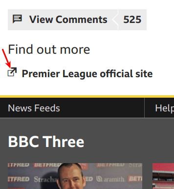 This icon on BBC site