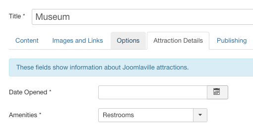 You should now see both of your fields