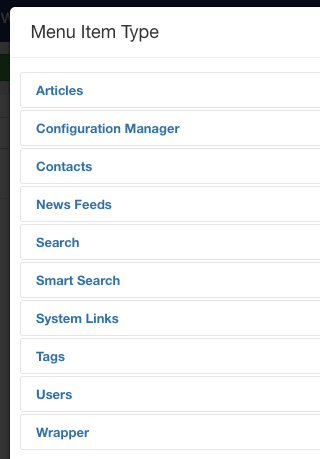 you can link to Contacts, News Feeds, Search, Users, and much more.</