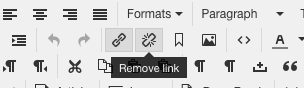 remove link icon