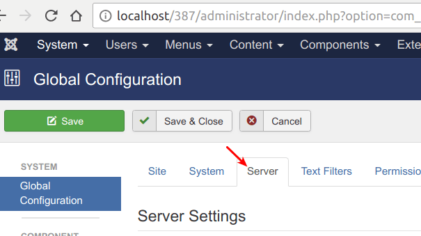 Tab server