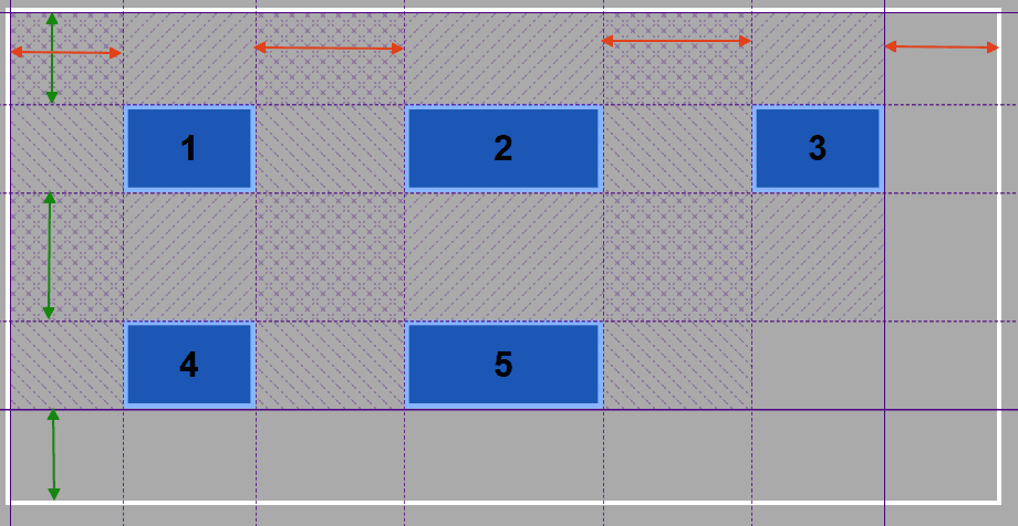 space-evently distributes the available space