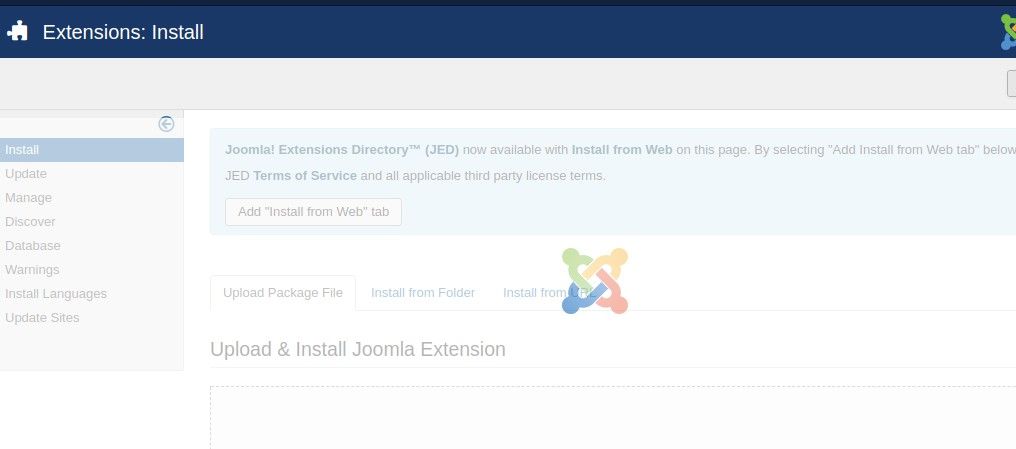 Admin Tools Core installation progress screen