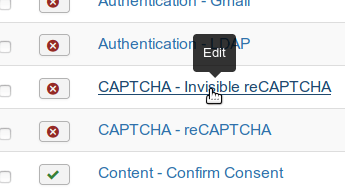 click captcha invisible recaptcha