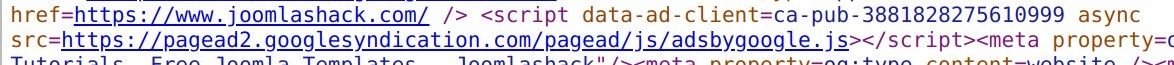 the code snippet inside the source code