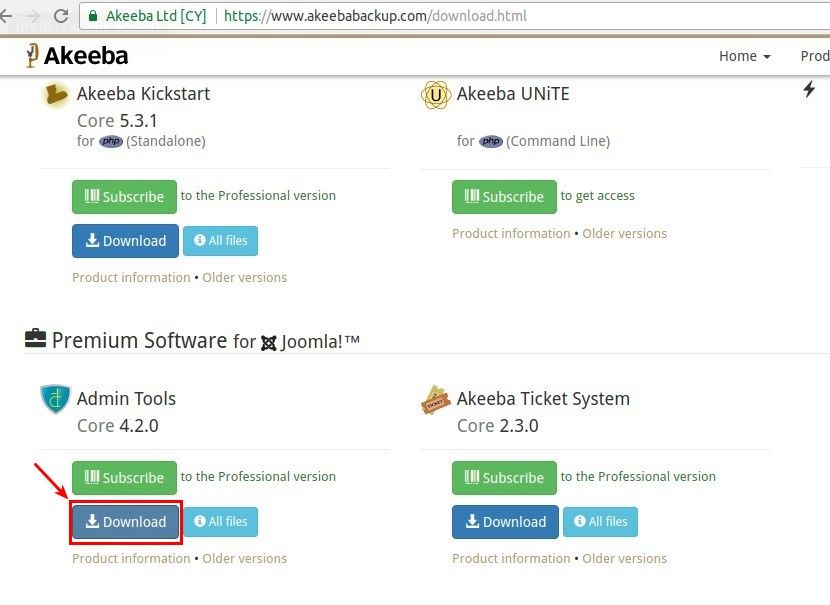 download admin tools core