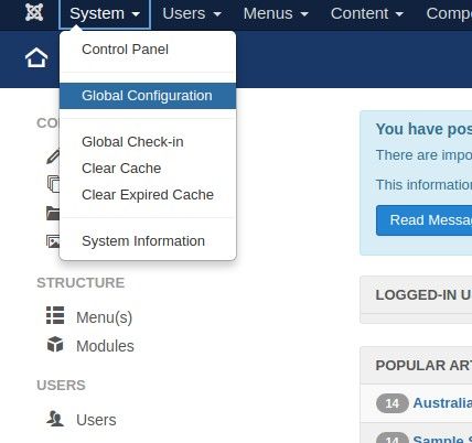 02 system global configuration