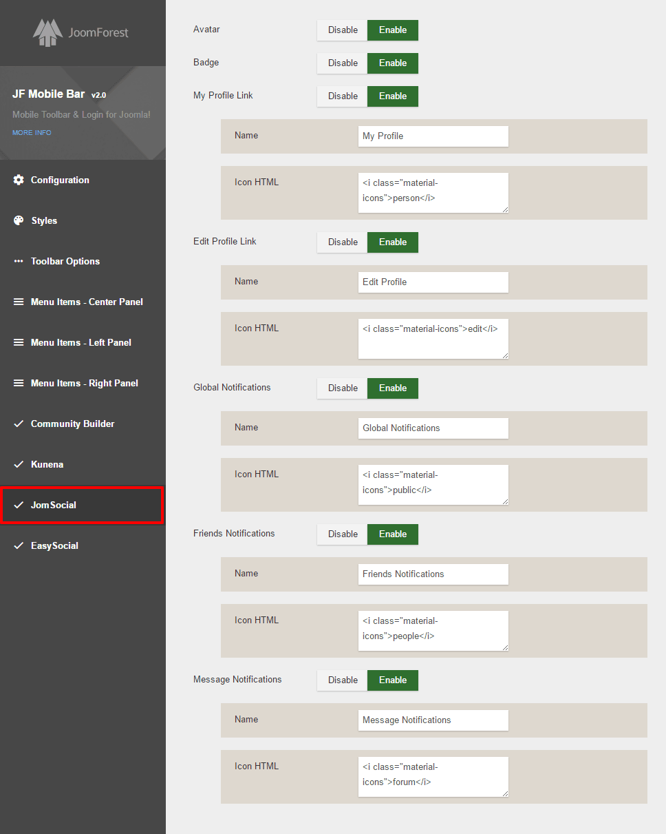 11 params js 2