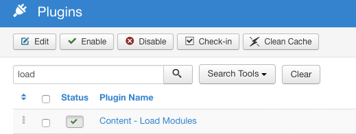 joomla load module