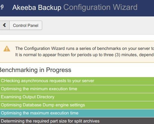 benchmarking process at work