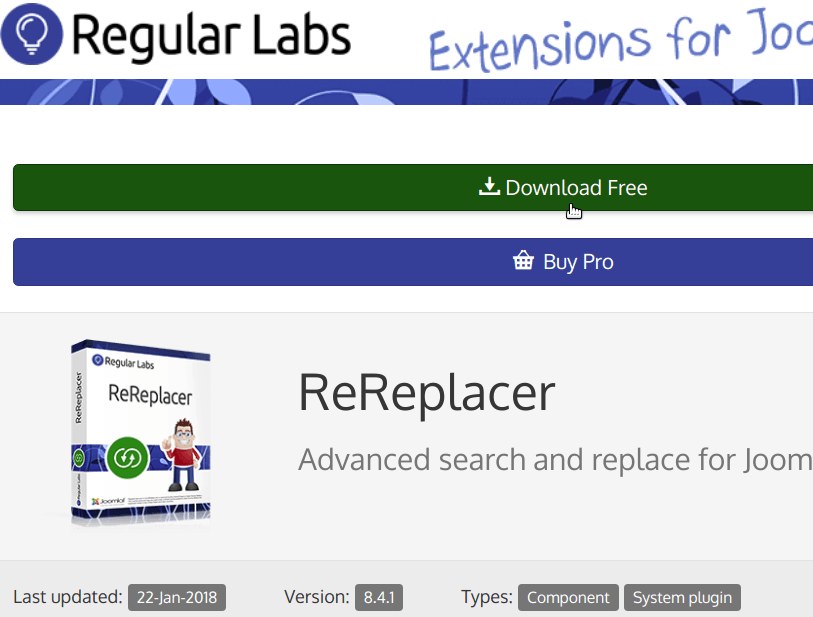 download rereplacer