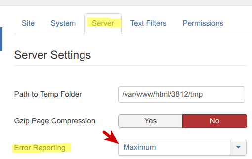 set error reporting to maximum