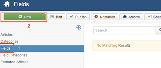 Custom fields in Joomla 3