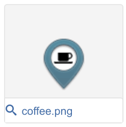 coffee iconpin