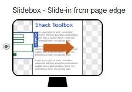 slidebox slide in