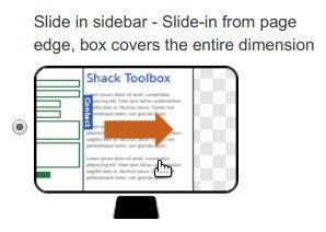 slide in sidebar