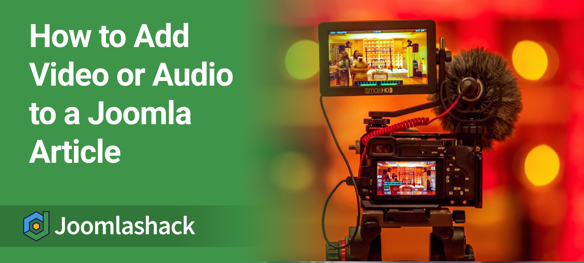 Add Video or Audio to Joomla