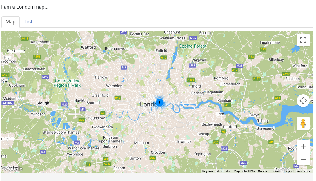 map map style