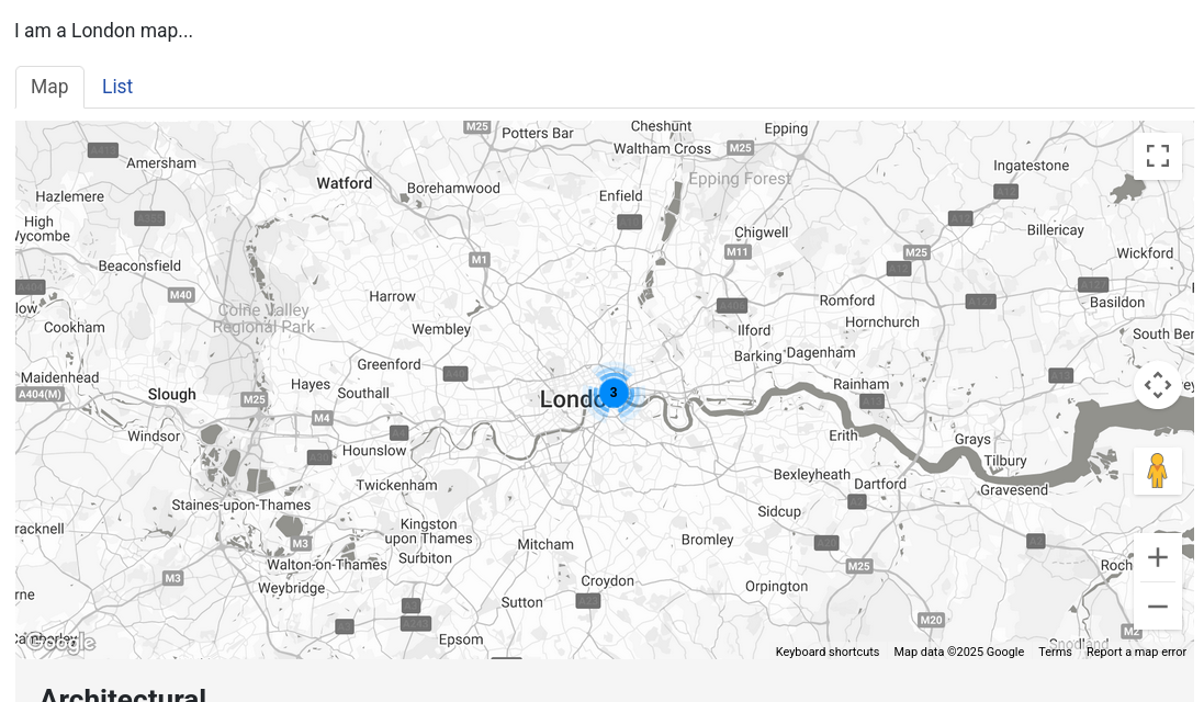 the subtle grayscale map style