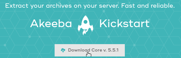 download akeeba kickstart core