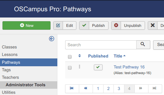 list of nineteen pathways