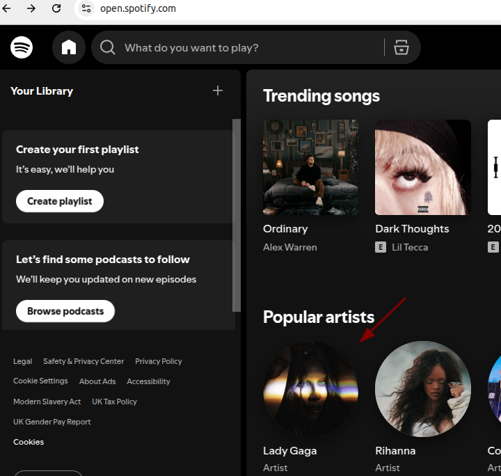 lady gaga thumbnail